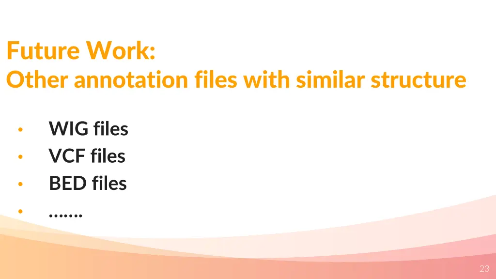 future work other annotation files with similar