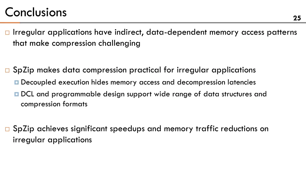 conclusions