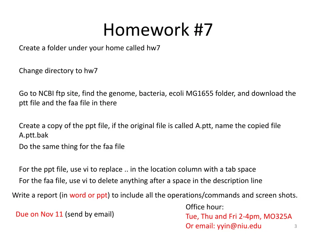 homework 7