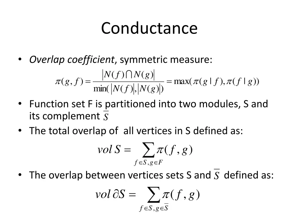 conductance