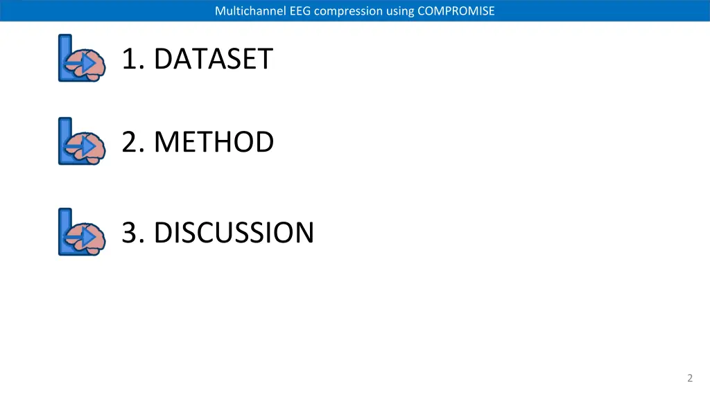 multichannel eeg compression using compromise 1