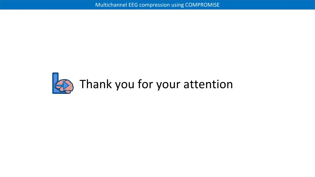 multichannel eeg compression using compromise 11