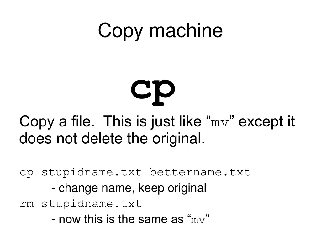 copy machine