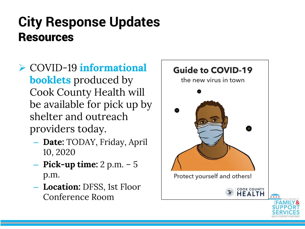 city response updates resources