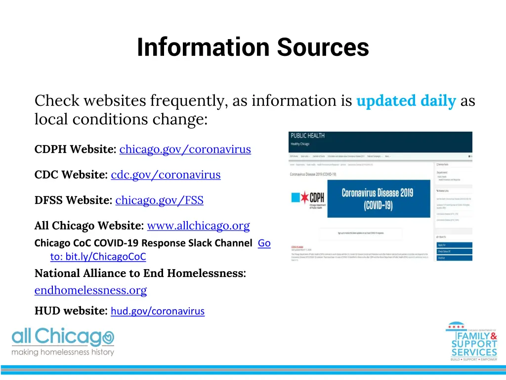 information sources