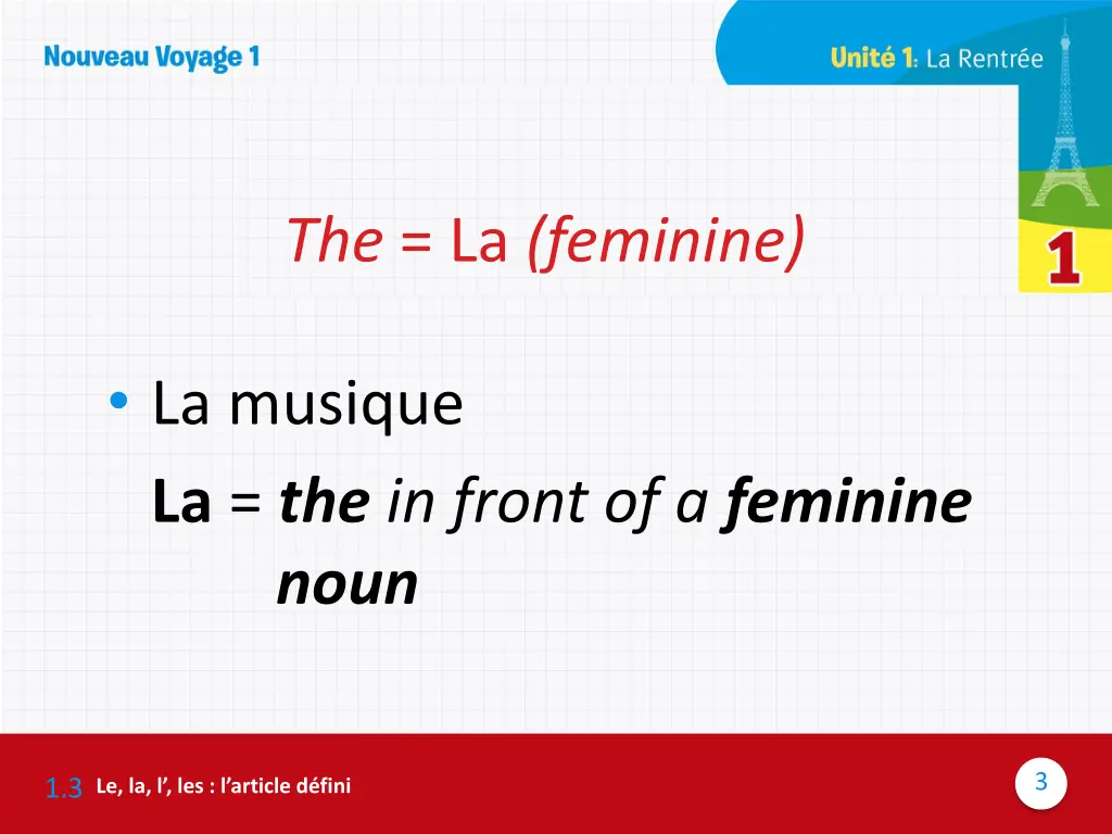 the la feminine