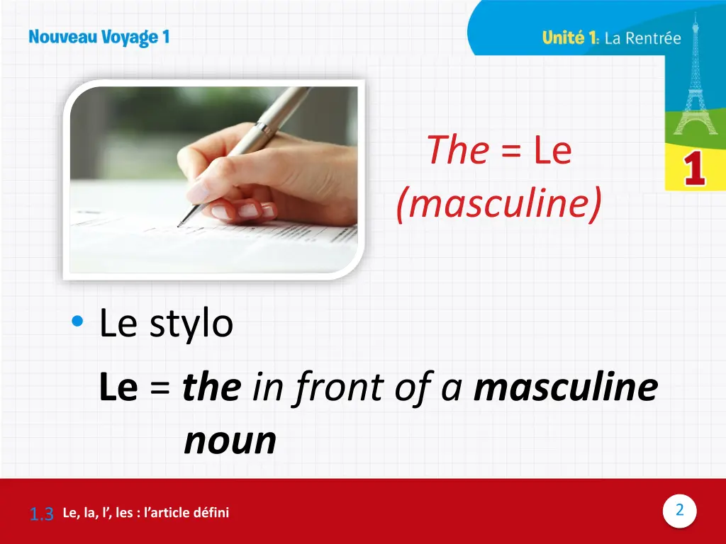 the le masculine