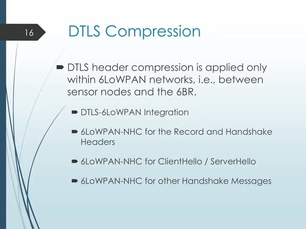 dtls compression