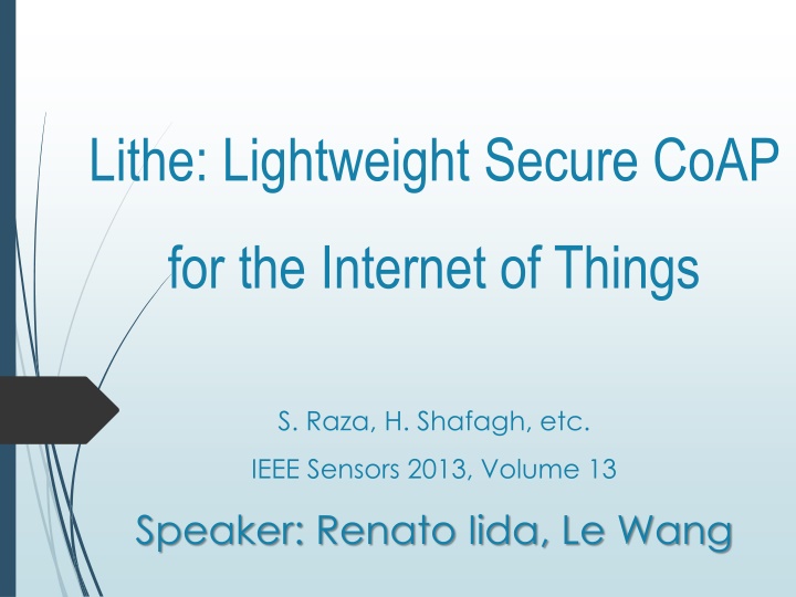 lithe lightweight secure coap