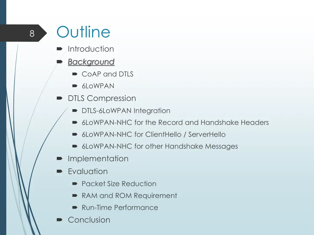 outline introduction background coap and dtls 2