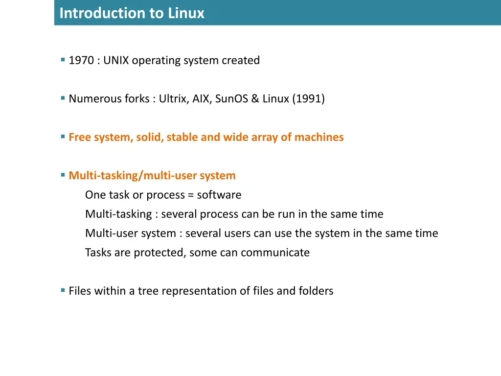 introduction to linux