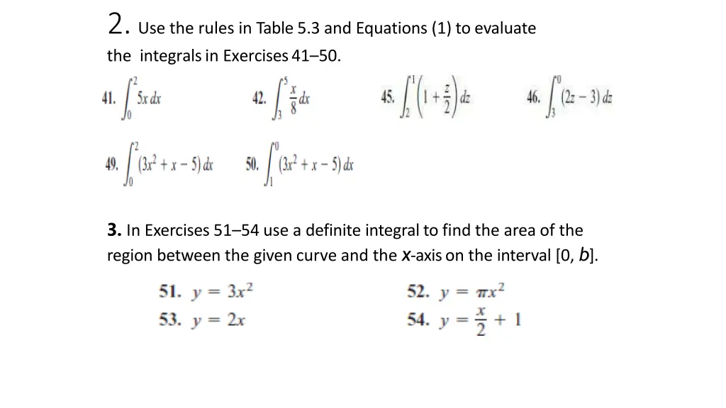 2 use the rules in table5 3 and equations