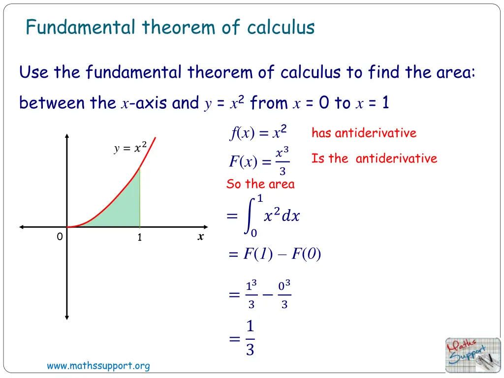 fundamental theorem of calculus 2