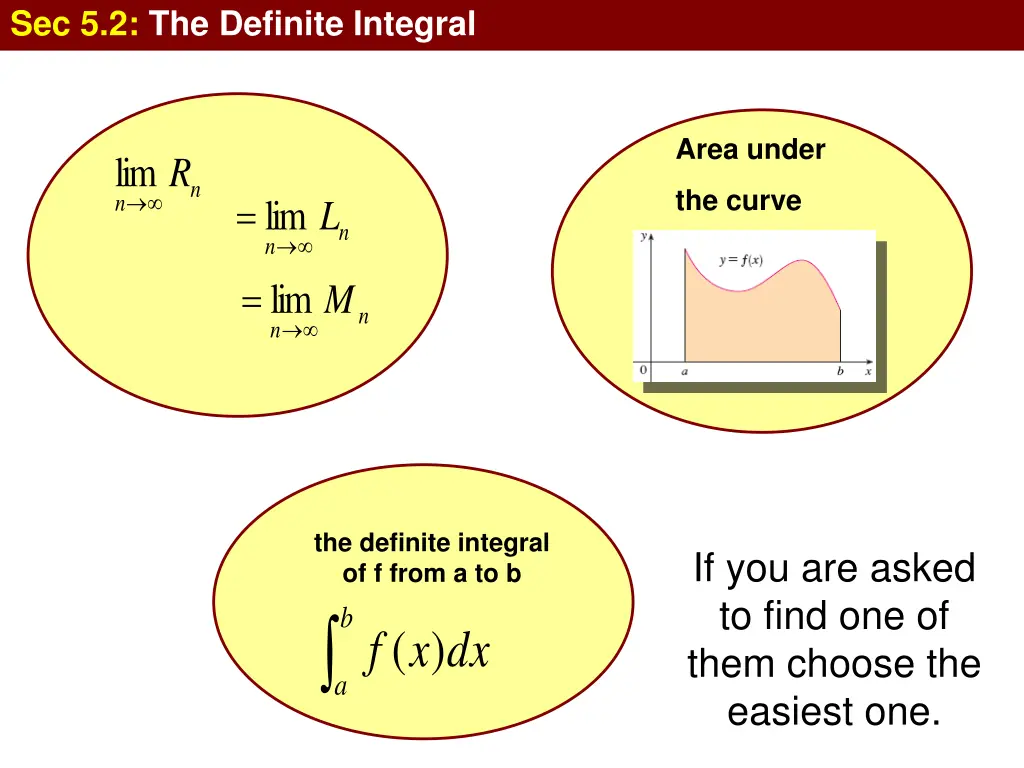 sec 5 2 the definite integral 10