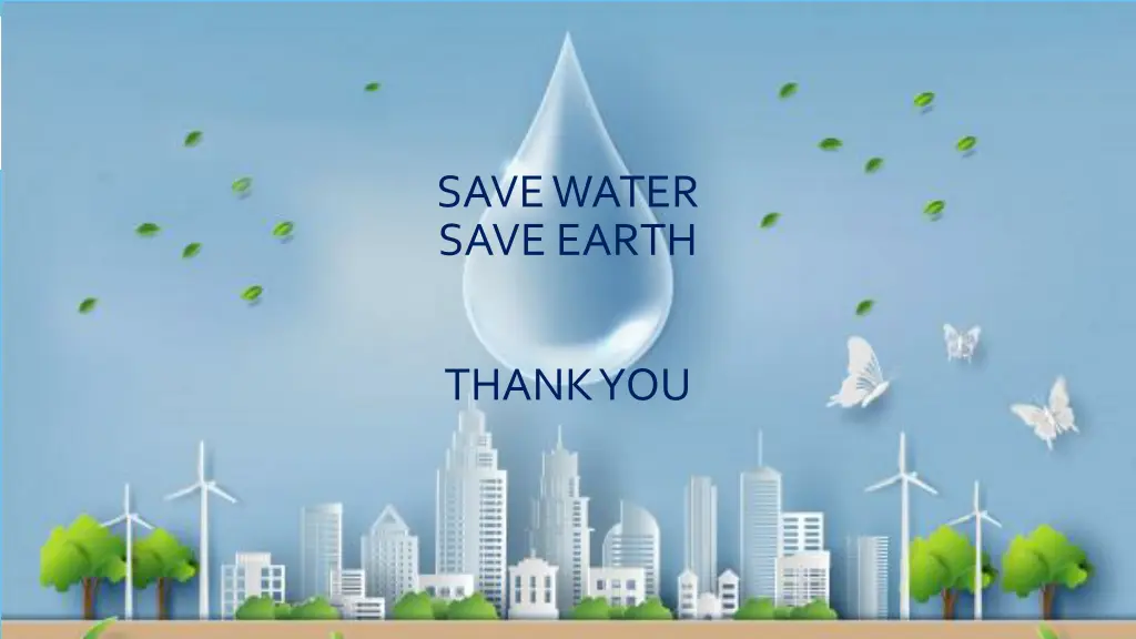 save water save earth