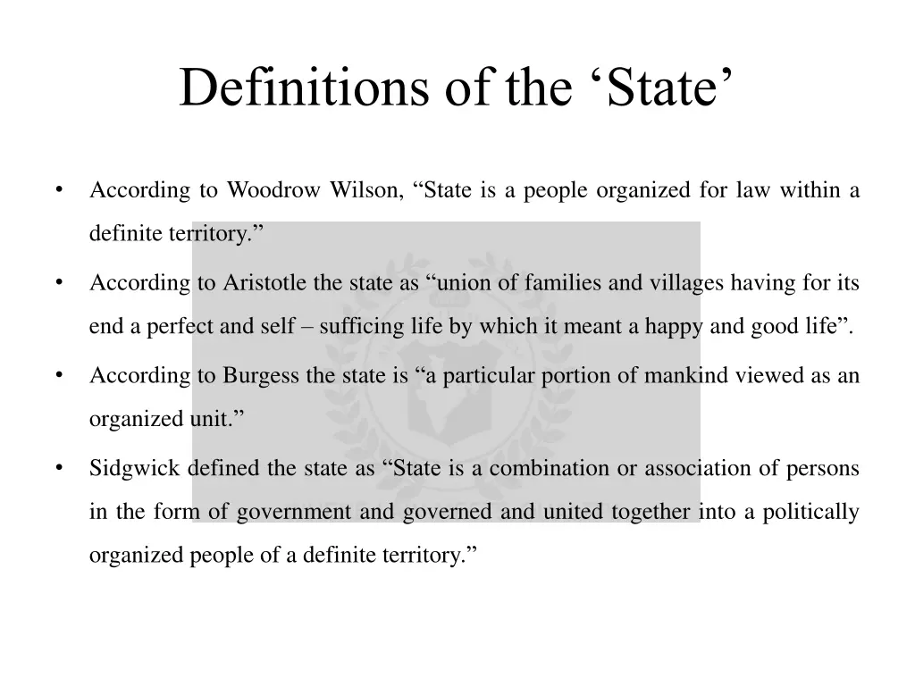 definitions of the state