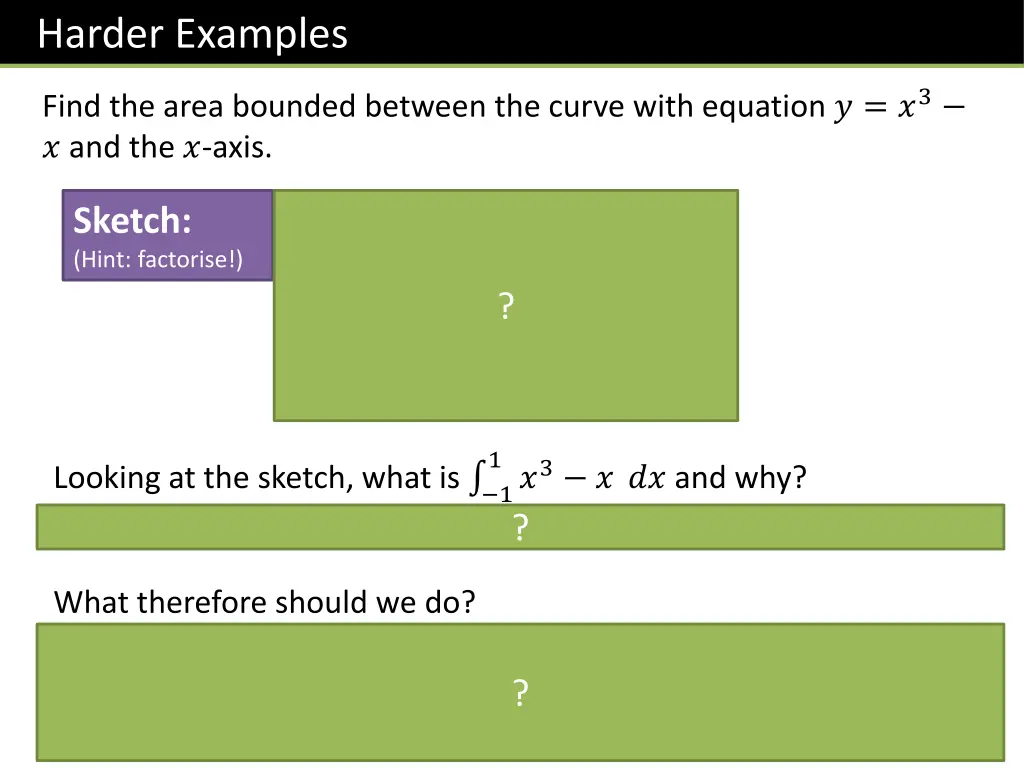 harder examples