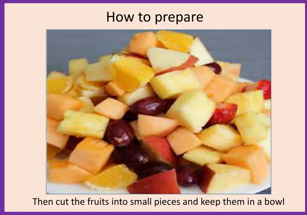 how to prepare 1