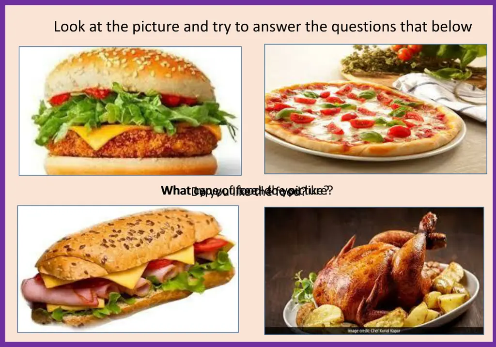 look at the picture and try to answer