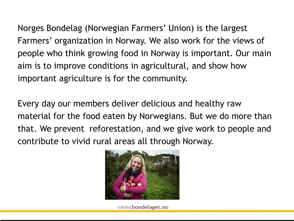 norges bondelag norwegian farmers union