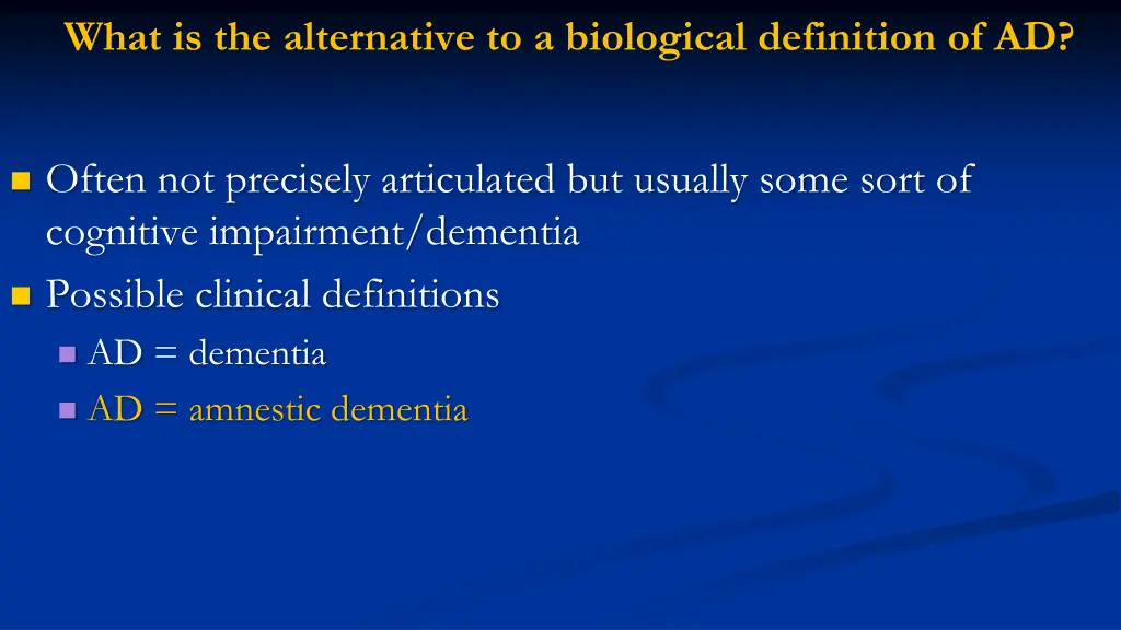 what is the alternative to a biological 1