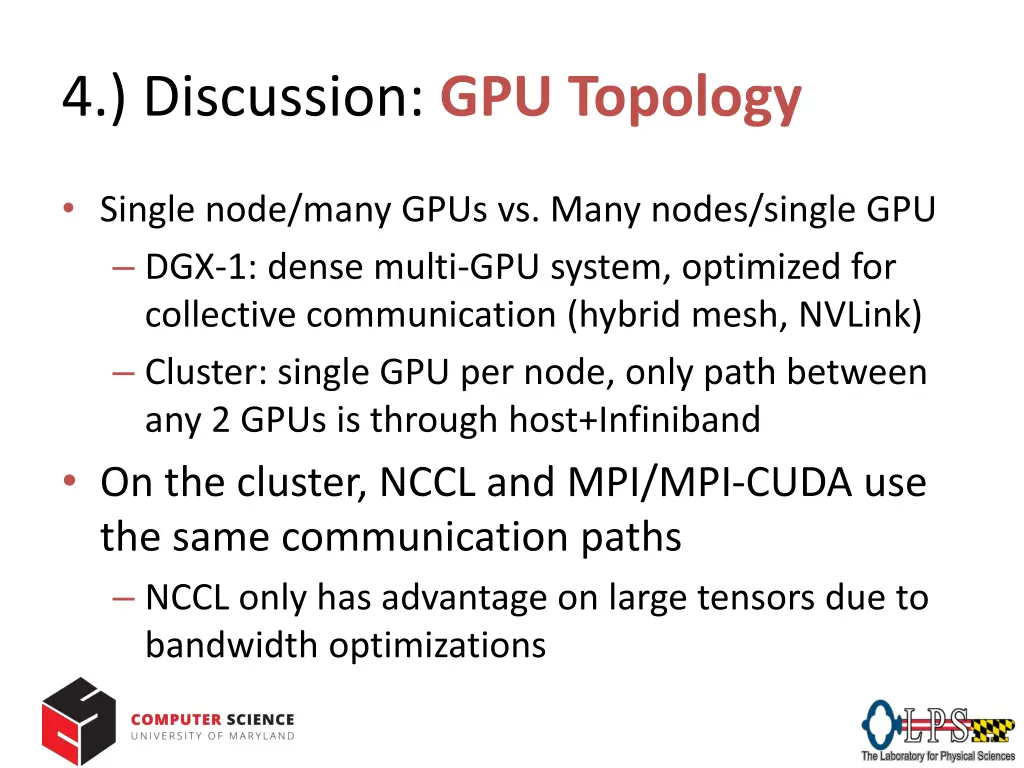 4 discussion gpu topology