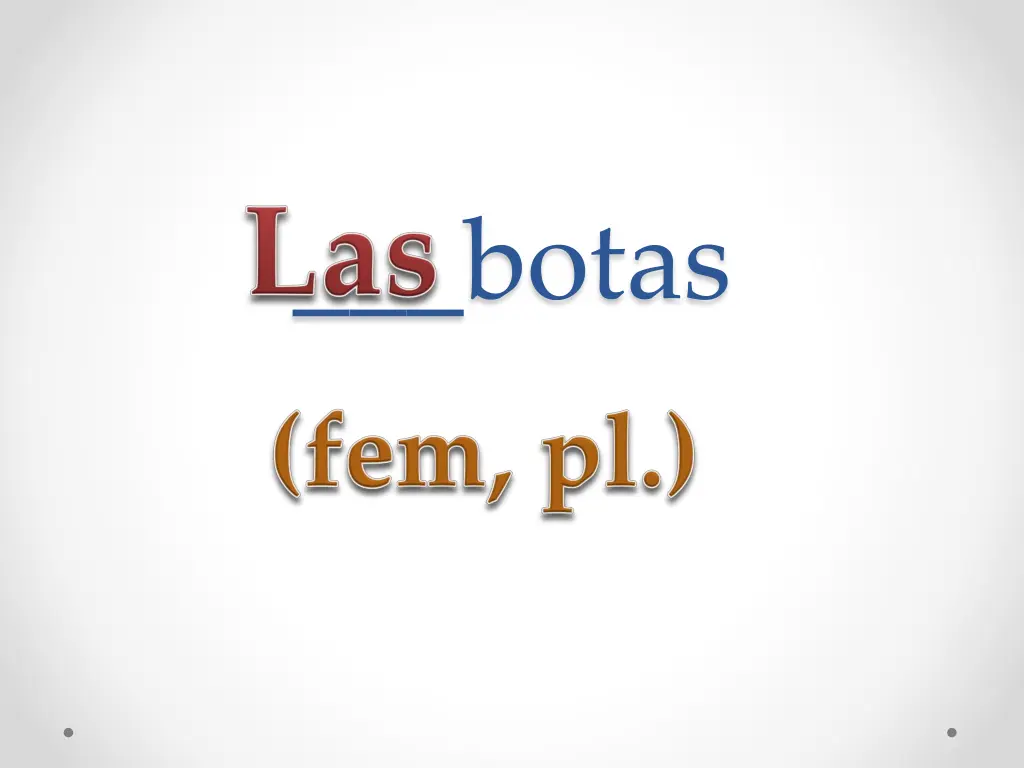 botas