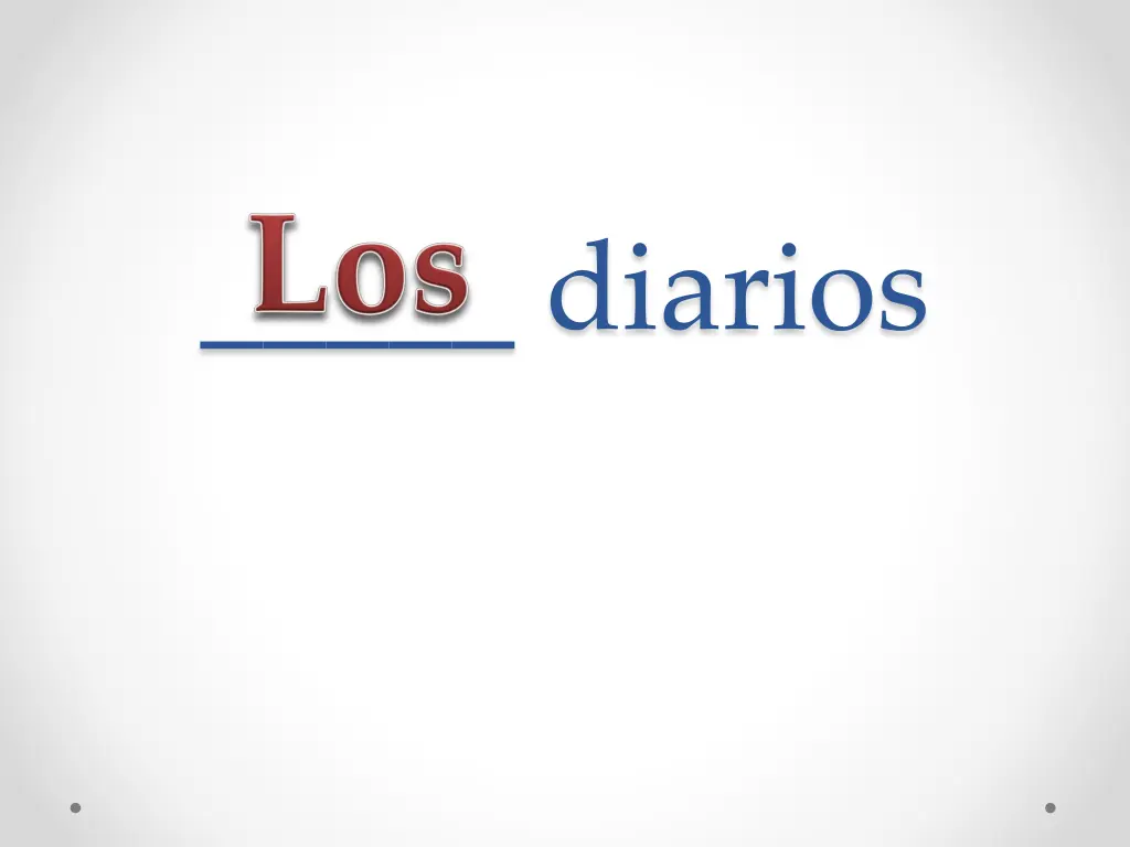 diarios