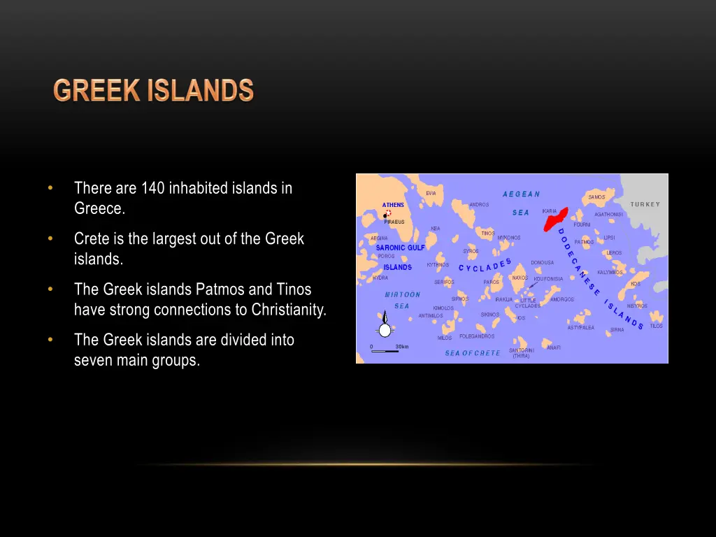 there are 140 inhabited islands in greece