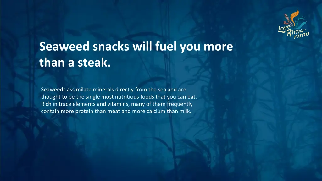 seaweed snacks will fuel you more than a steak