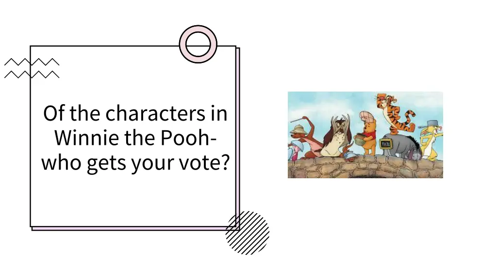 of the characters in winnie the pooh who gets