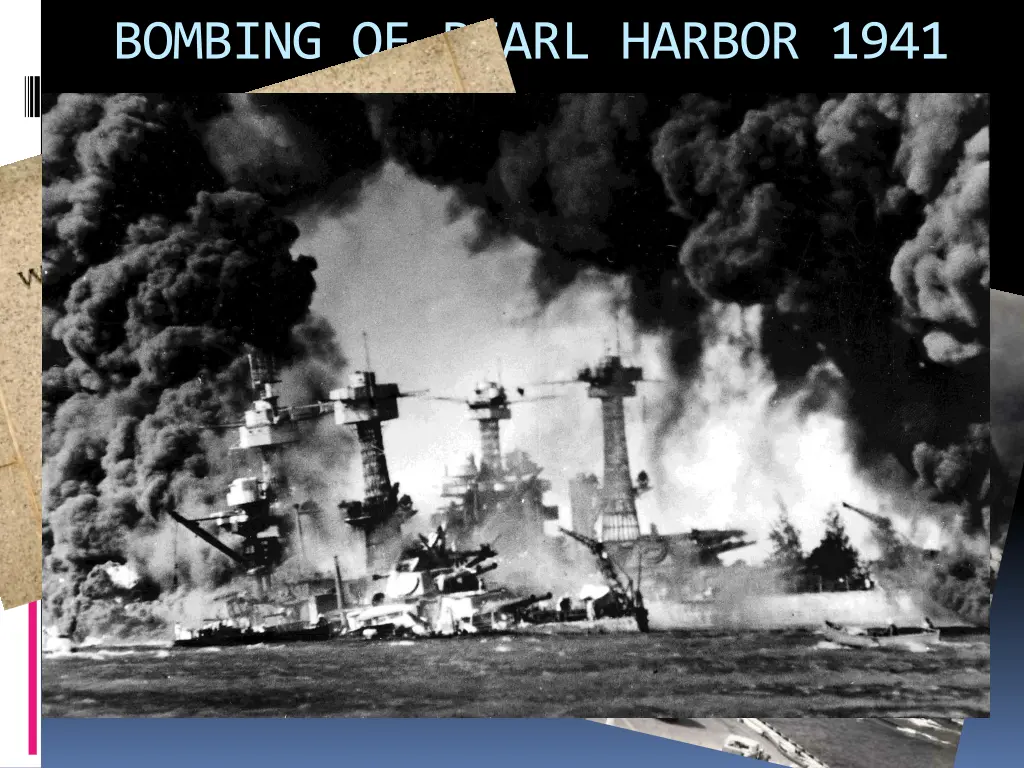 bombing of pearl harbor 1941