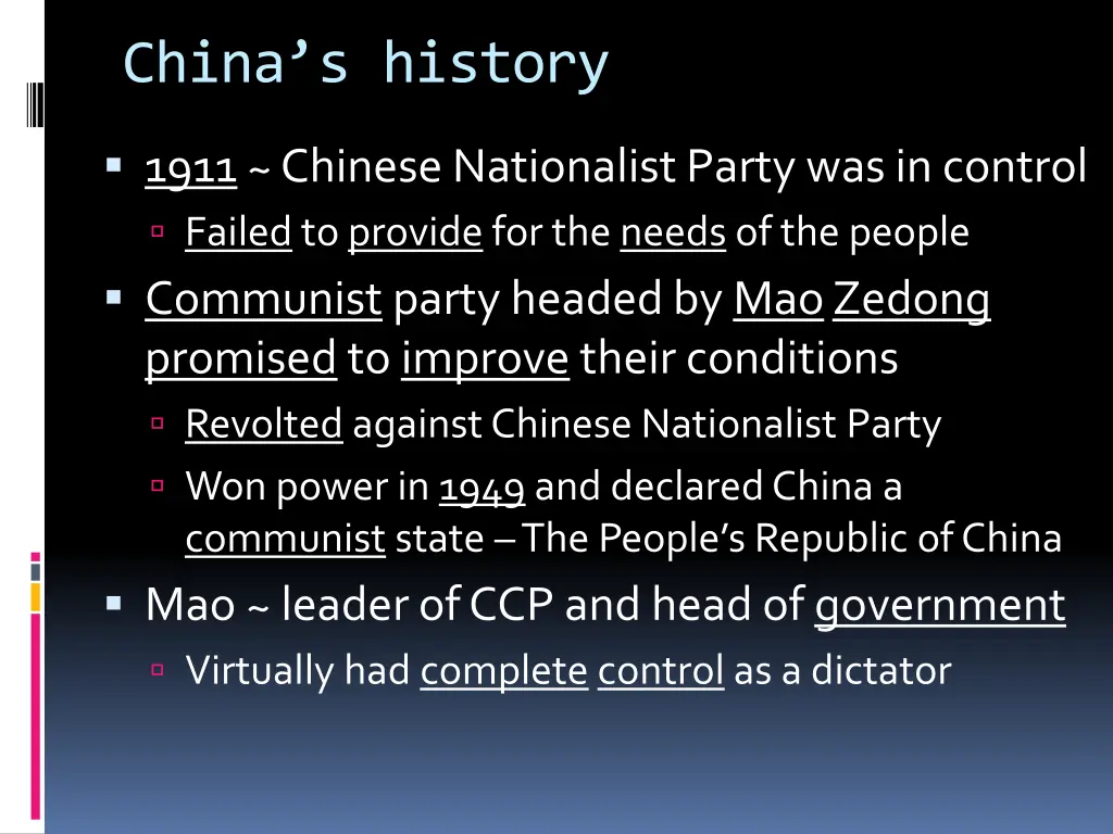 china s history