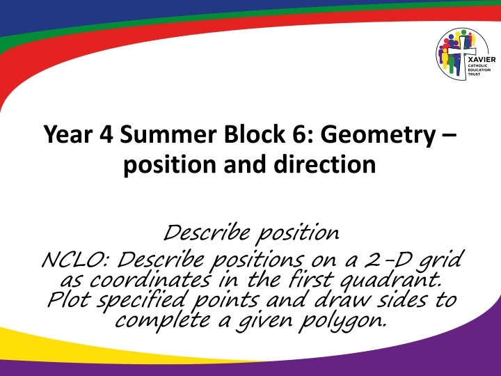 year 4 summer block 6 geometry position