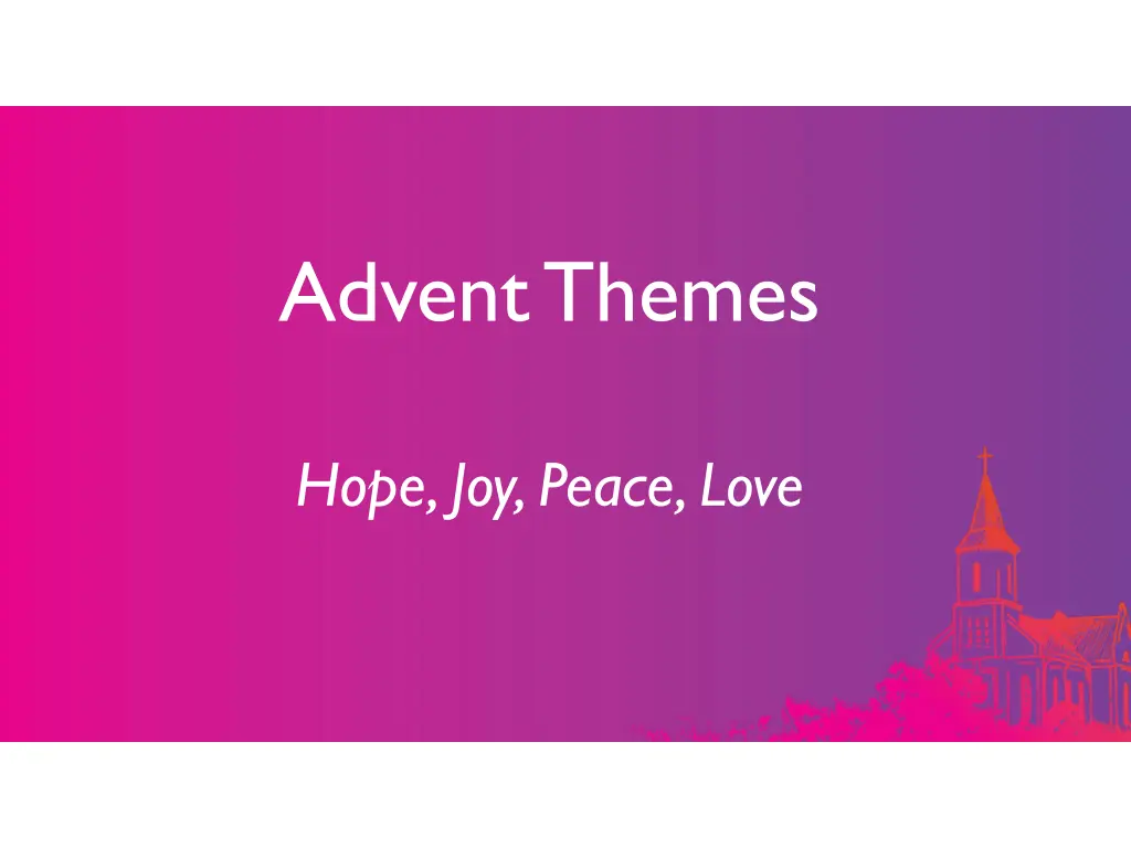 advent themes