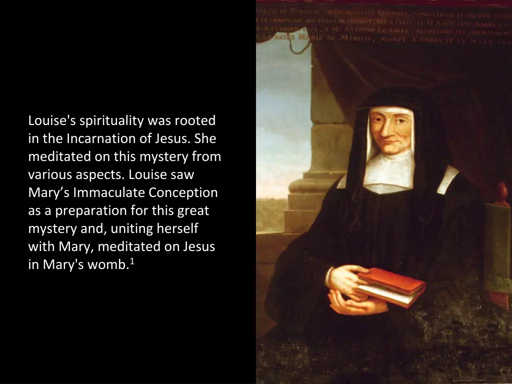 louise s spirituality was rooted