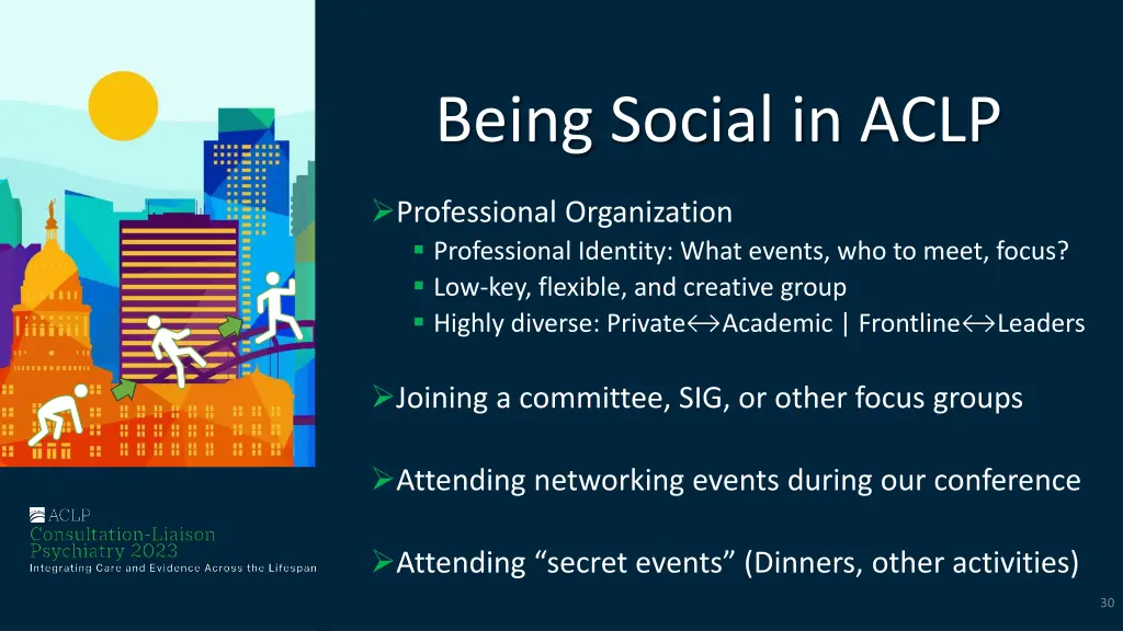 being social in aclp