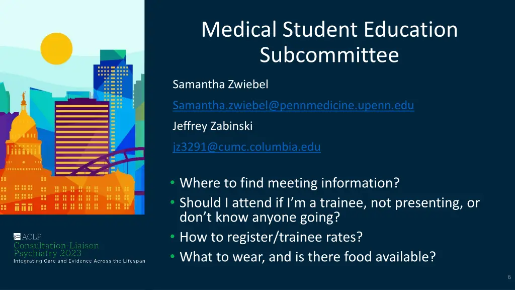 medical student education subcommittee