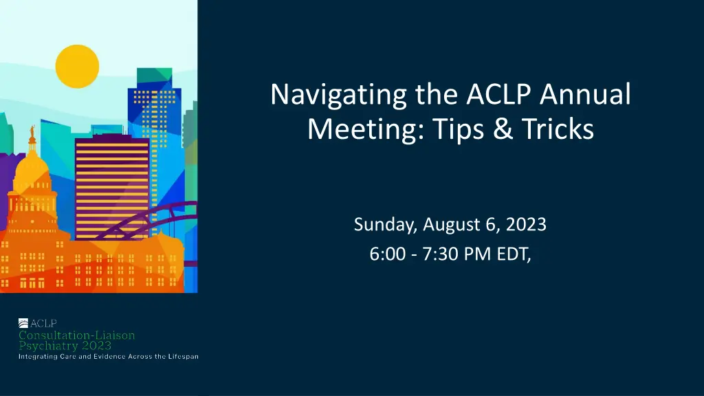 navigating the aclp annual meeting tips tricks 1