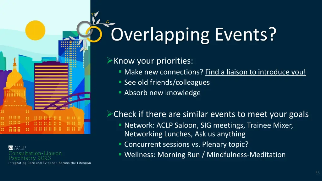 overlapping events