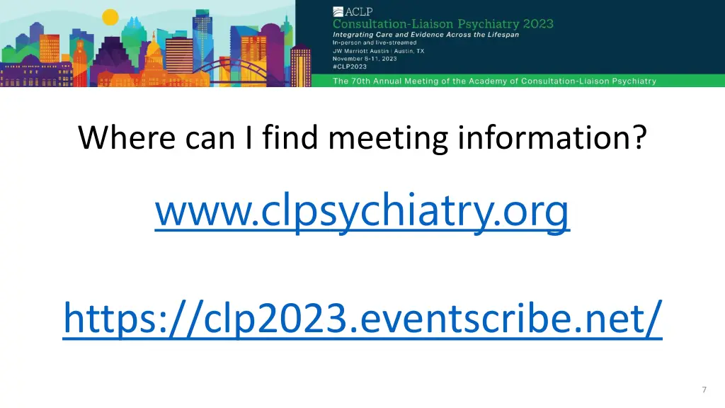 where can i find meeting information