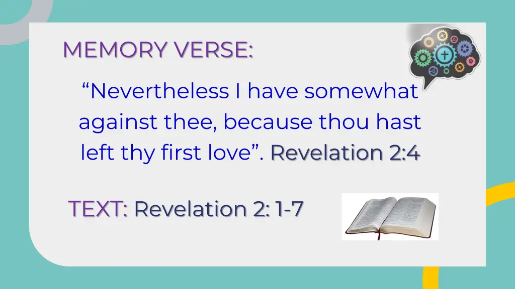 memory verse