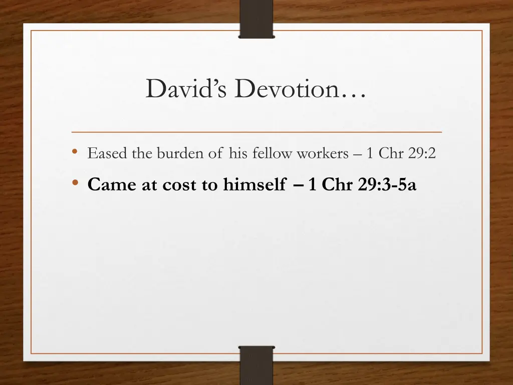 david s devotion 2