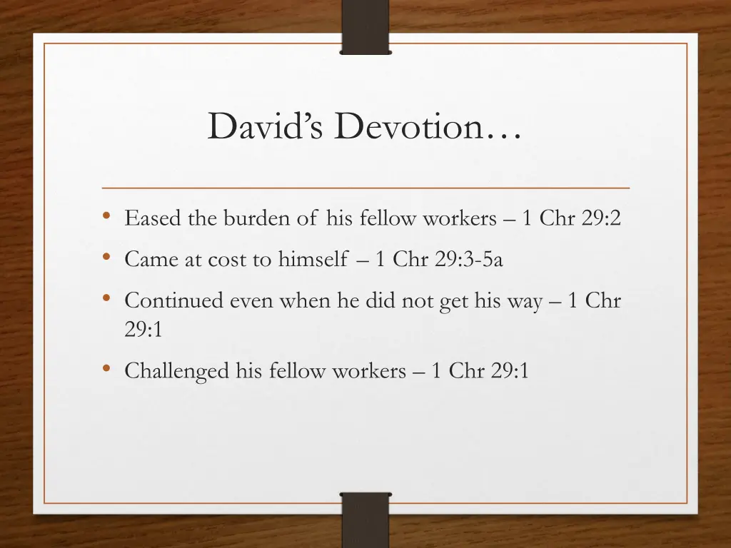 david s devotion 5