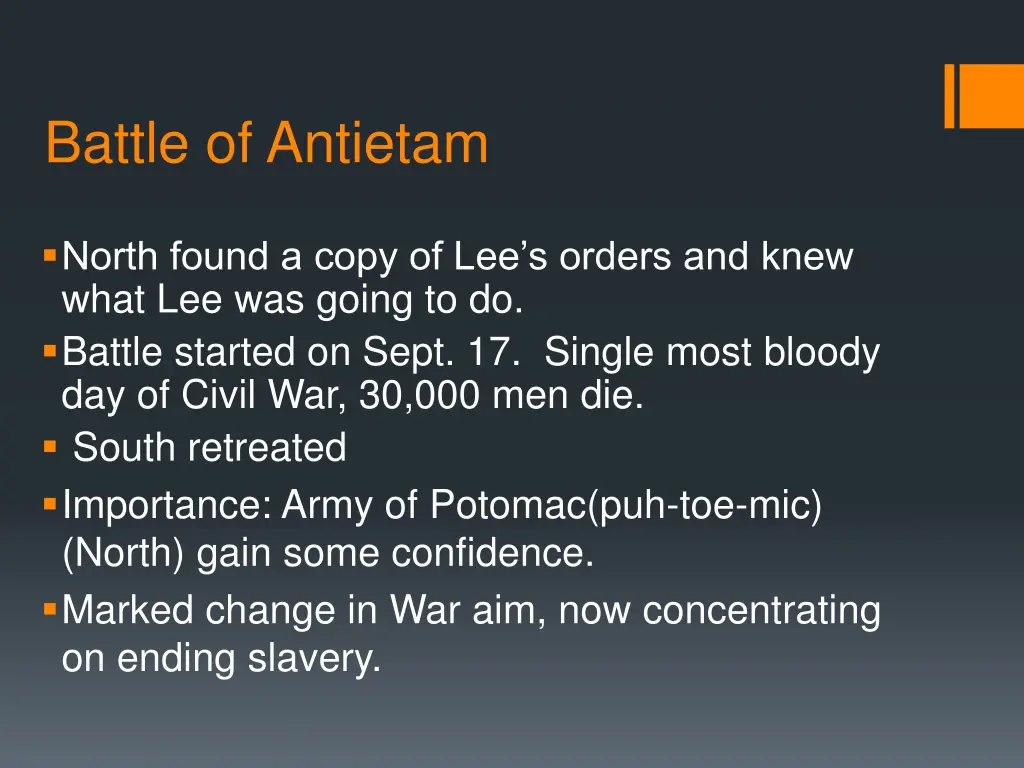 battle of antietam