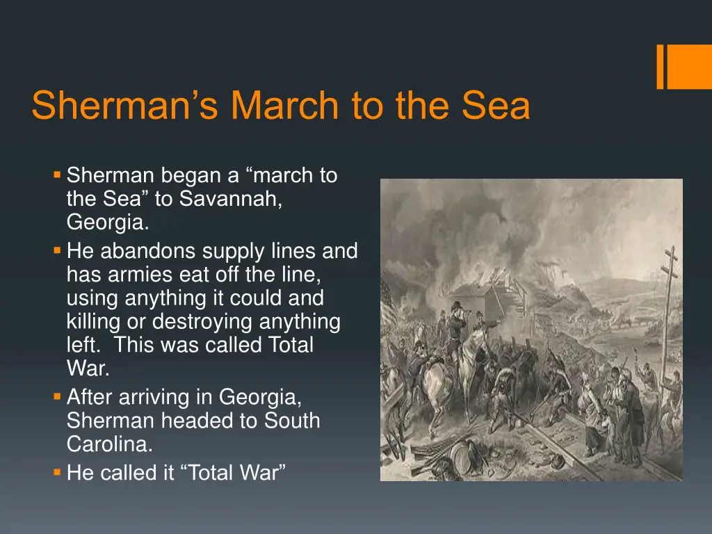 sherman s march to the sea