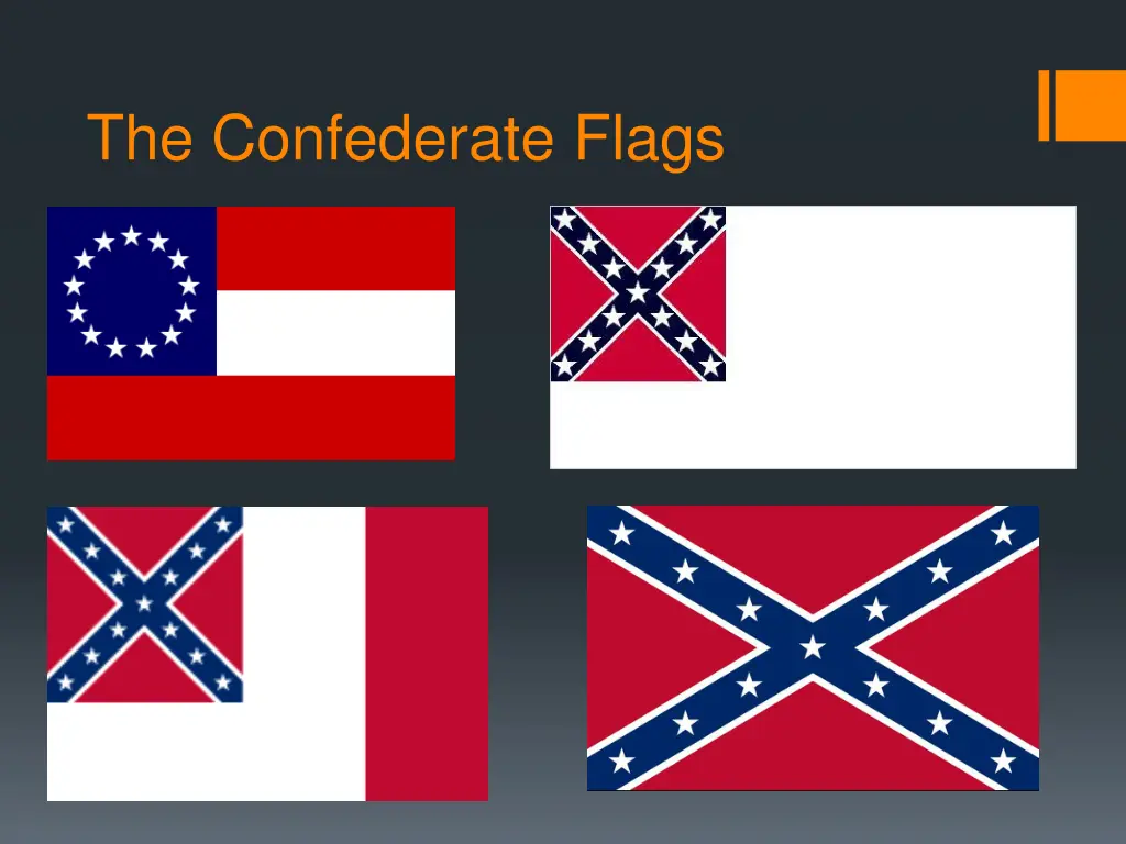 the confederate flags