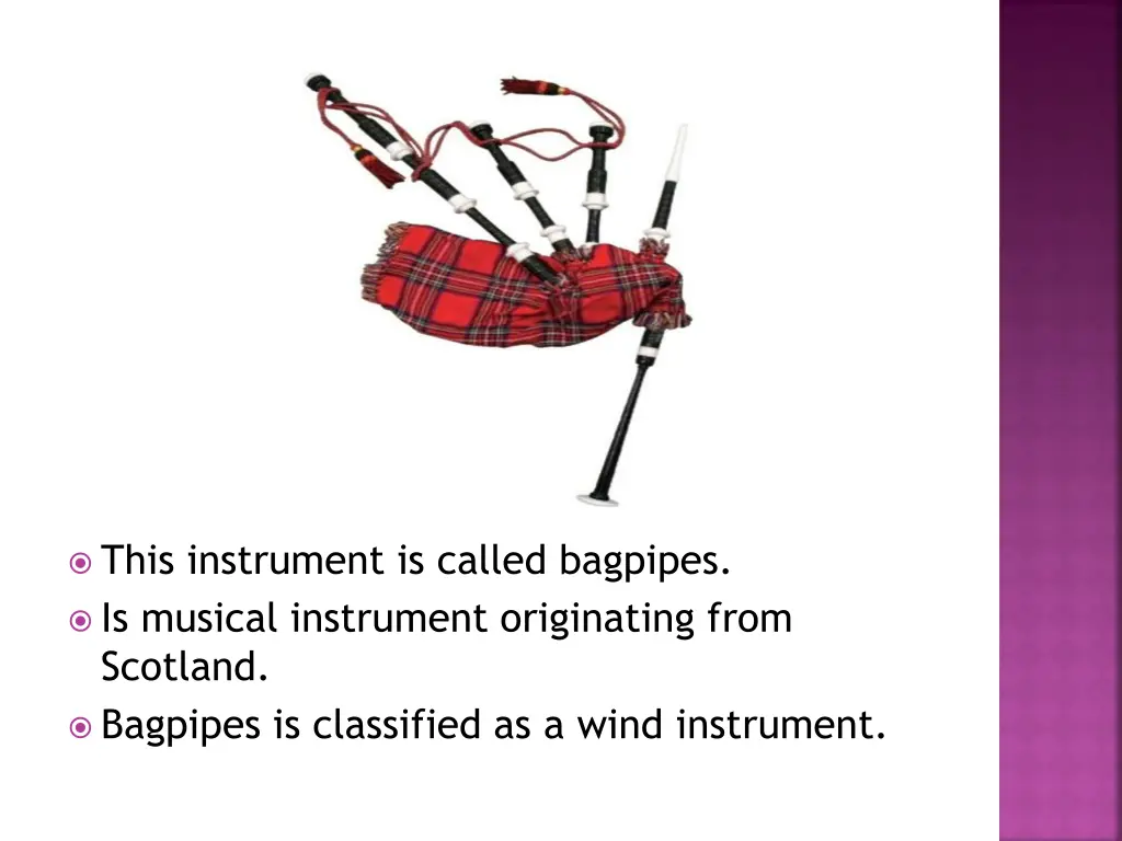 this instrument is called bagpipes is musical