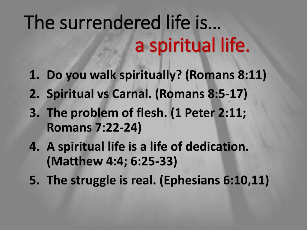 the surrendered life is the surrendered life 2