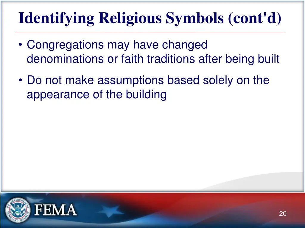 identifying religious symbols cont d